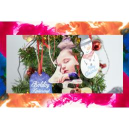 Vianočné ozdoby s potlačou