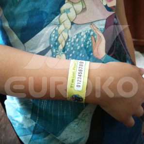 Tyvek 19 mm Identifikačné Náramky