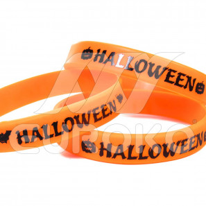 Silikónové náramky na Halloween