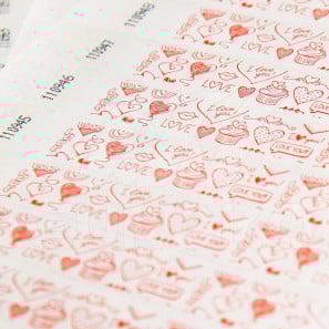 Id. náramky na Valentína