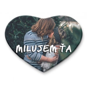 Magnet v tvare srdca