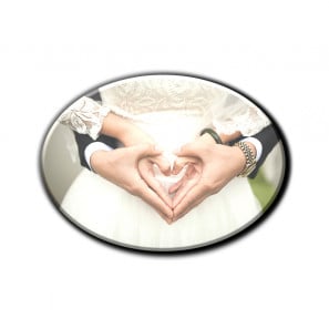 Magnetka oválna s fotkou