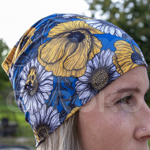 Multifunkčná šatka s potlačou