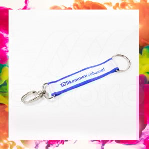 Premium látková kľúčenka „malá“