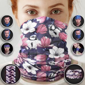 Tube Scarf for Adults Birds