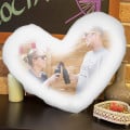Fotovankúš v tvare srdca