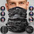 Tubular Scarf for Adults Military Black