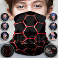 Tubular Scarf for Kids Hexagon