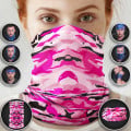 Tubular Scarf Military Pink