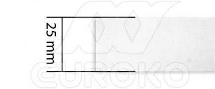 25mm - +0,080 € (+0,098 € s DPH)