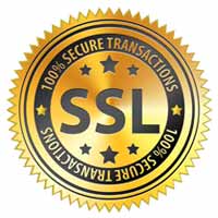100% SSL Secure Transactions