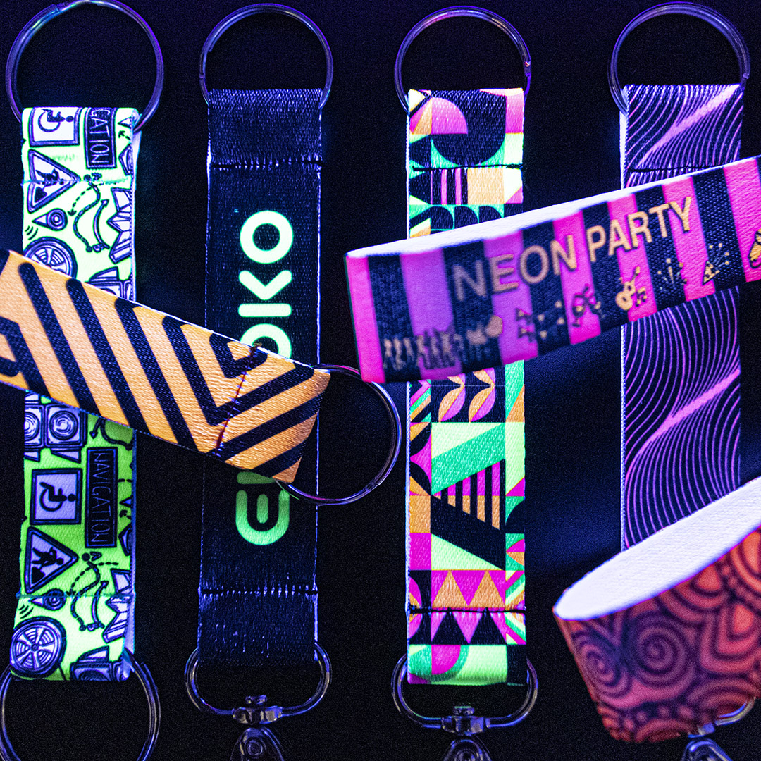 Kľúčenky fluo Kľúčenky fluo