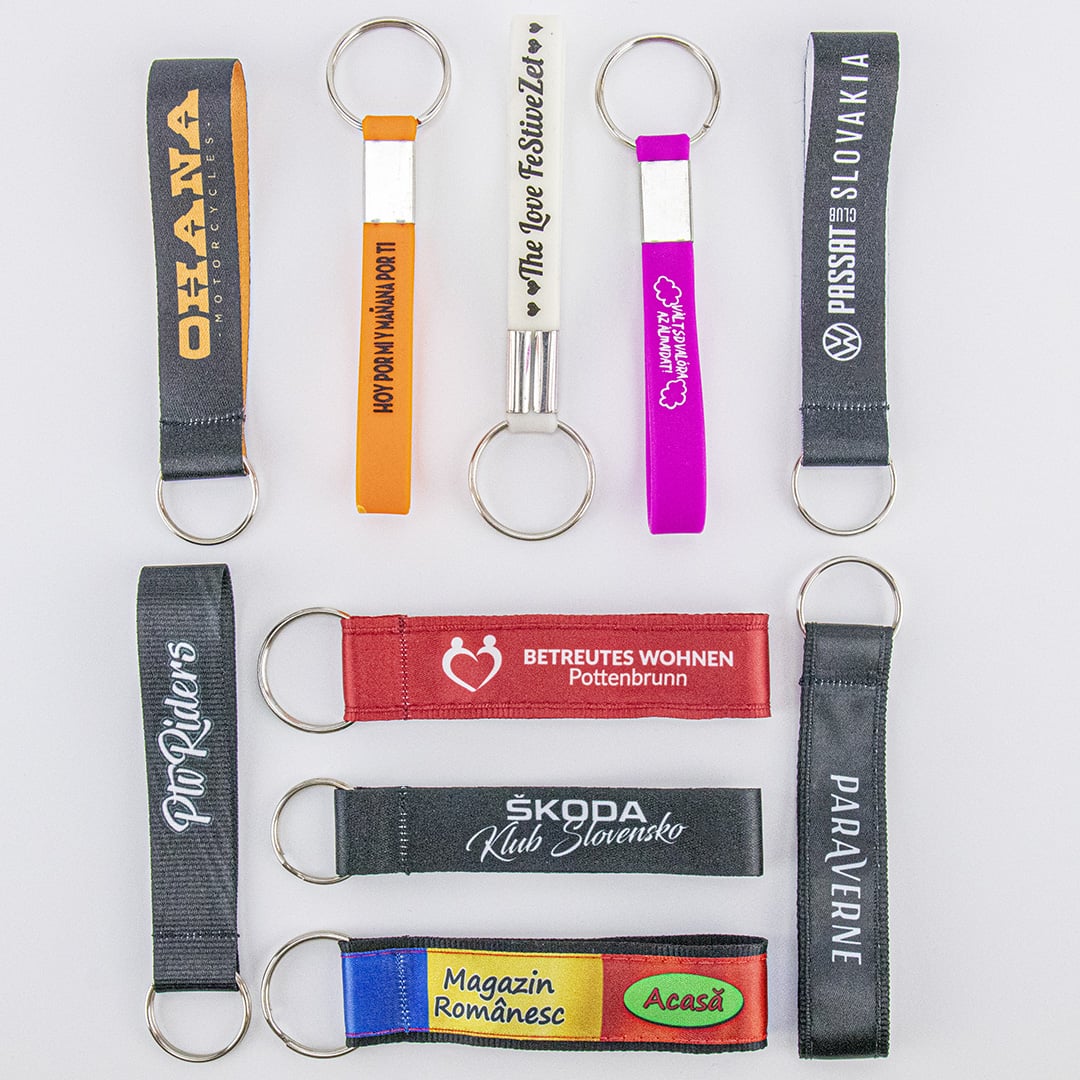 Kľúčenky s textom Kľúčenky s textom