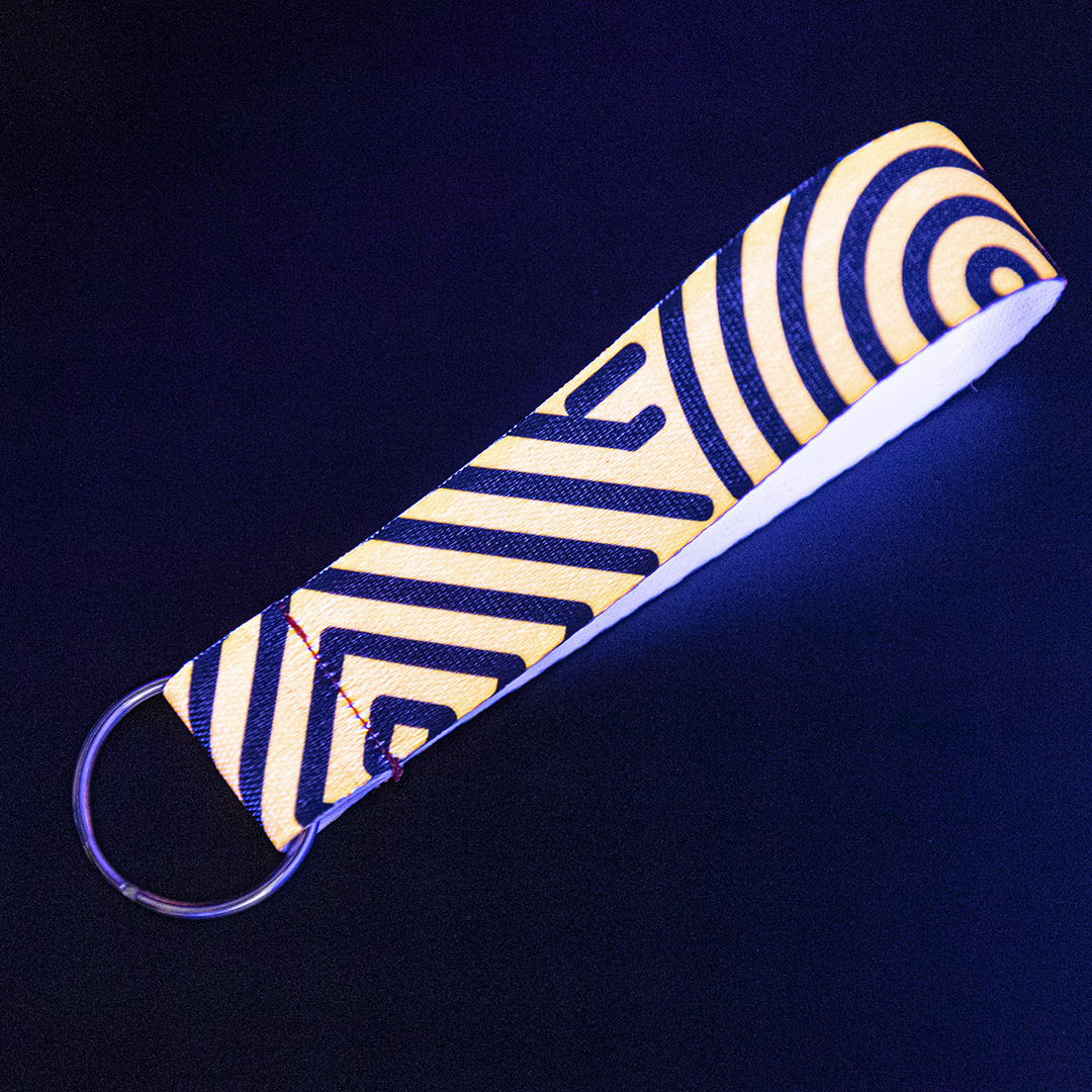 Fluo kľúčenka single