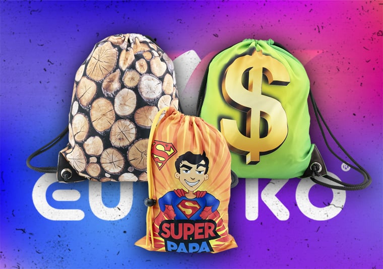 &Scaron;portov&eacute; vaky a vreck&aacute; s potlačou